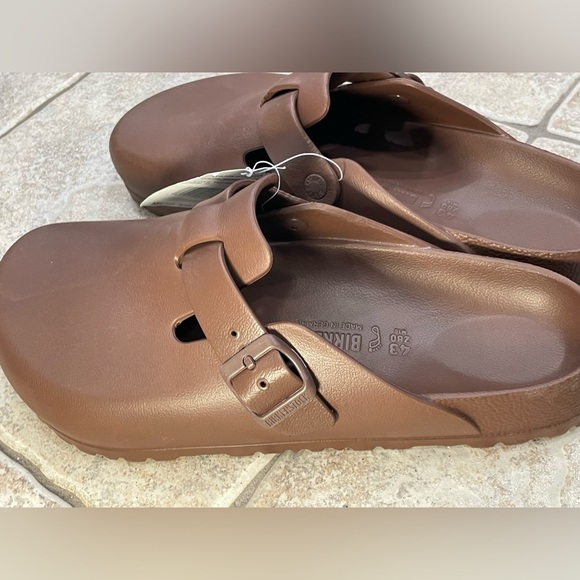 Birkenstock Men’s Boston Roast EVA in roast size43/mens 10 - Picture 3 of 13